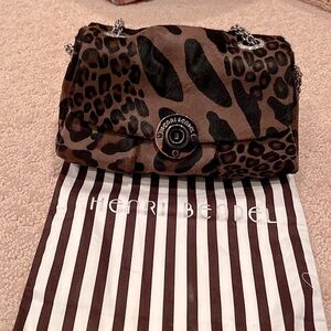 NEW Henri Bendel Haircalf Crossbody Bag